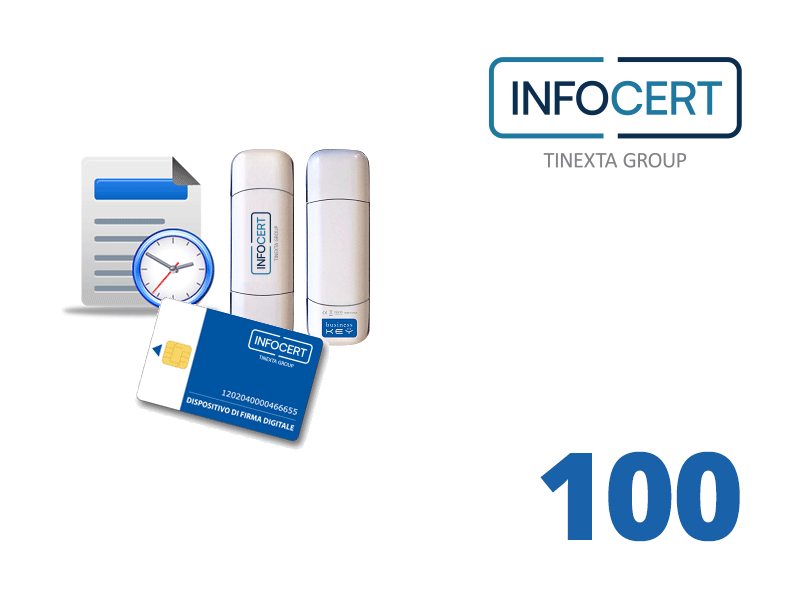 n°100 Marche Temporali Infocert