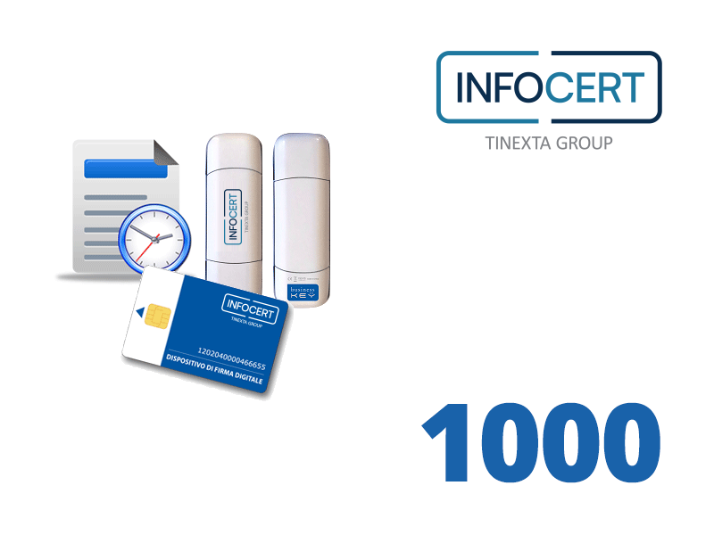 n°1000 Marche Temporali Infocert