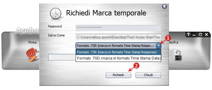 Richiedi Marca Temporale