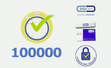 100.000 Marche temporali InfoCert